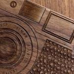 Laser-engraved Wood Iphone Case Resembling A..