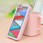 Nice Pink Triangle Hard Cover Case For Iphone 4/4s