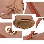 Fashion Dimensional Bow Handbag