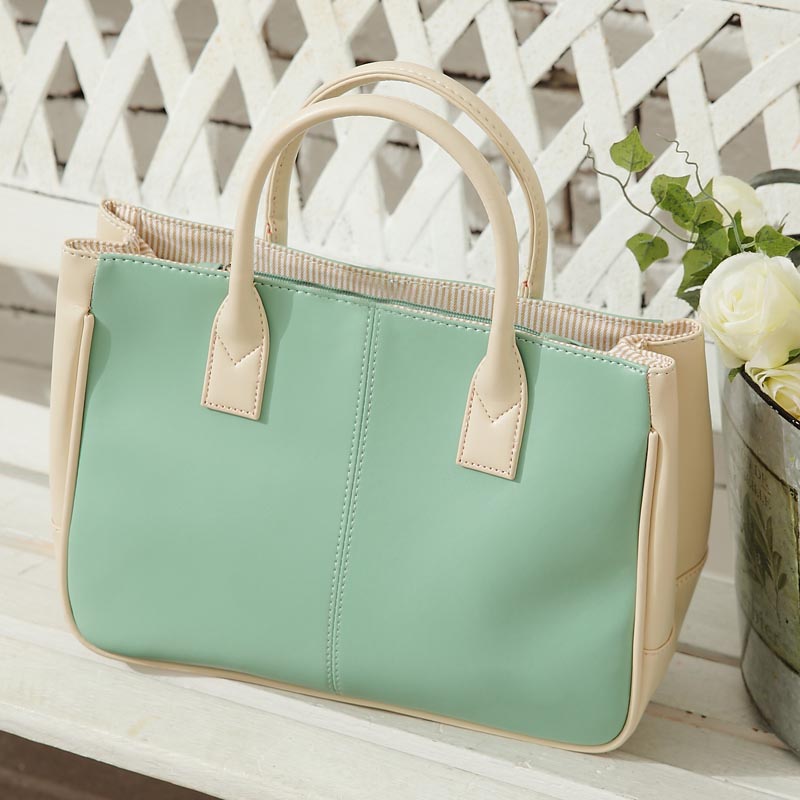 Sweet Pastel Green Simple Handbag [grhmf2200060] on Luulla