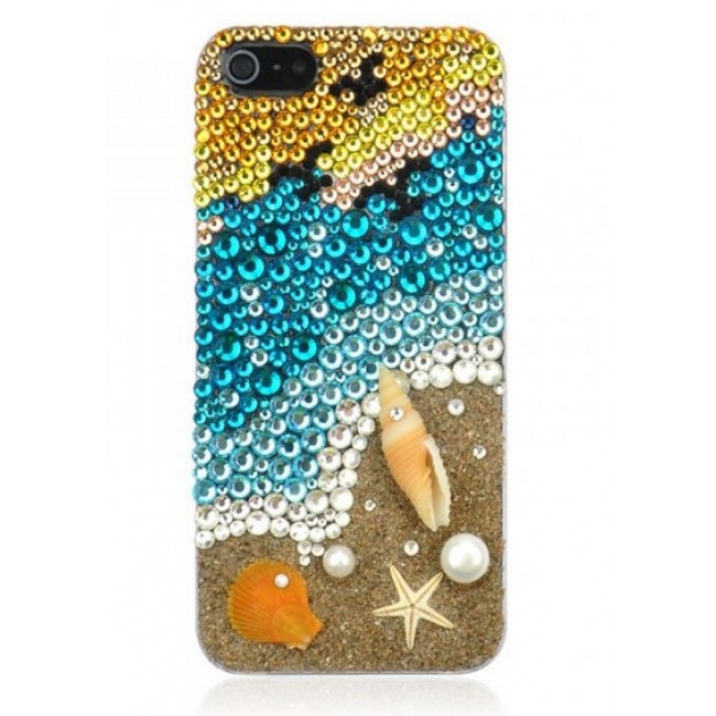 Nice Handmade Coast Rhinestone Case For Iphone 4/4s on Luulla